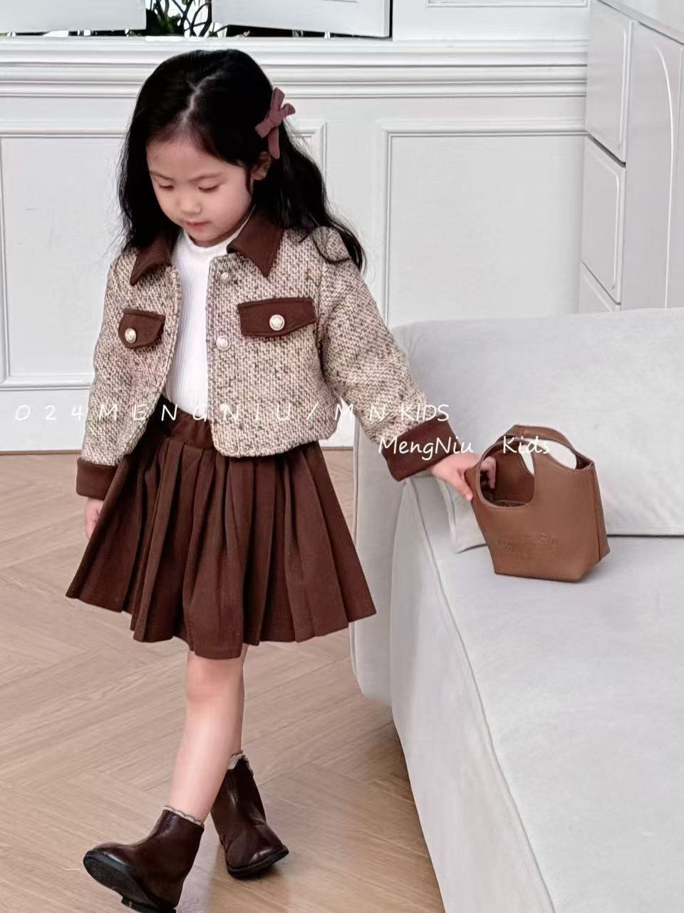 طقم بناتي قطعتين