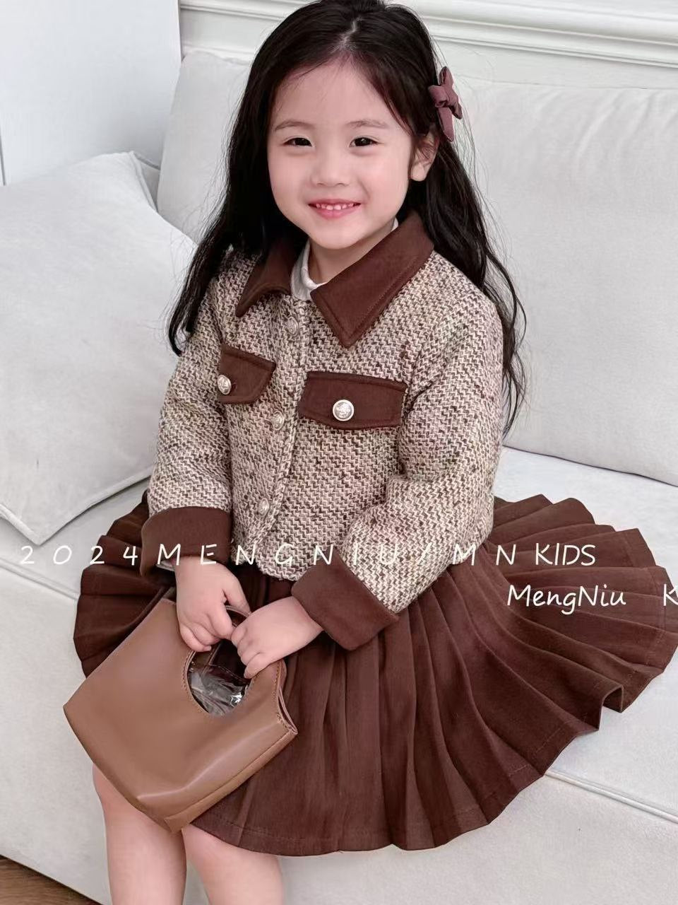 طقم بناتي قطعتين