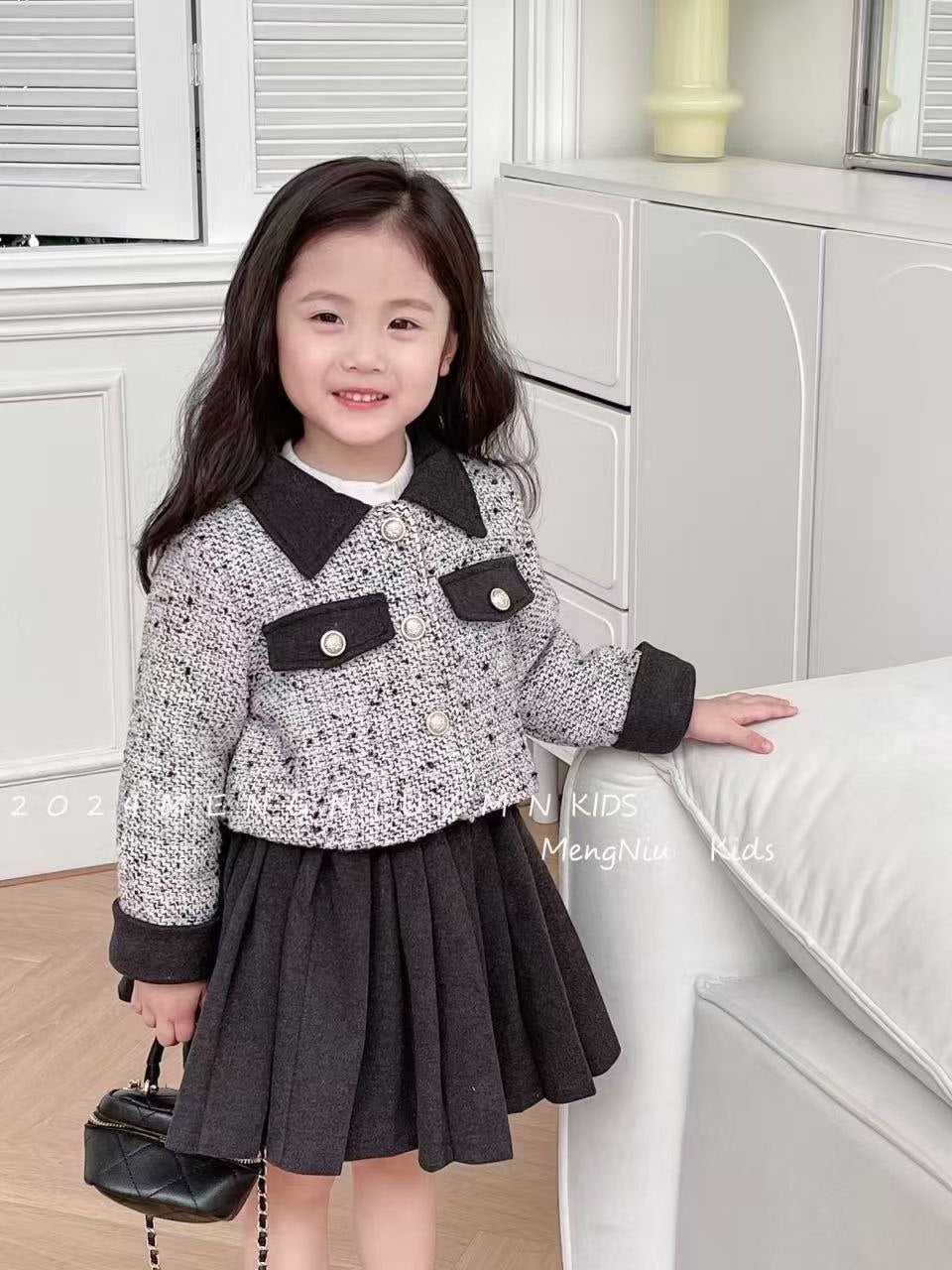 طقم بناتي قطعتين