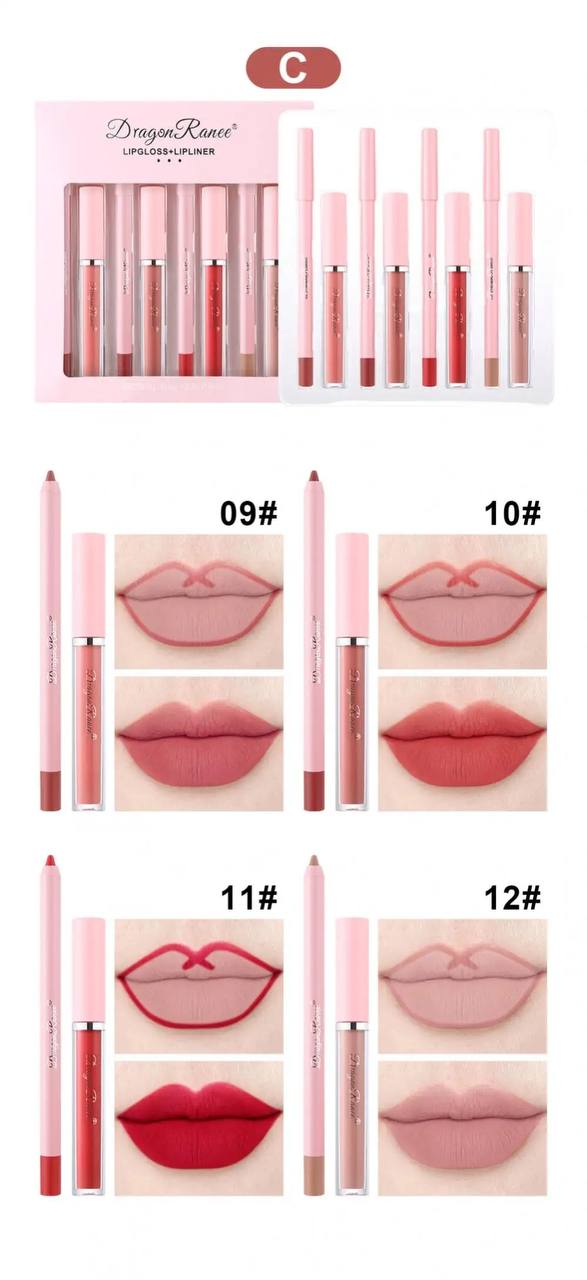 DRAGON RANEE lipgloss+lipliner