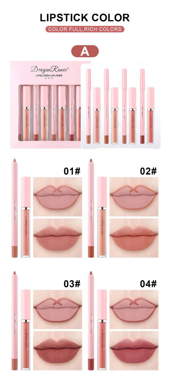 DRAGON RANEE lipgloss+lipliner